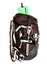 Large touristic backpack with lightweight foam mat and fishing r