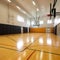 Large training hall for basketball, basketball is a world popular sport invented in America, AI generated content