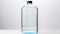 Large transparent plastic water bottle isolated on light background. Concept of bulk water storage, hydration supply