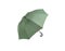Large umbrella for rain and sun. Olive color umbrella isolate on a white back