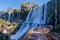 Large Waterfall in Foz do Iguassu Brazil