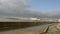 Large wave on promenade at Brighton