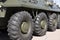 Large wheels, Combat wheeled amphibious armored vehicle, Russian armored personnel carrier