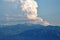 Large White Cloud Head Over Peloponnese, Greece