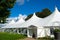 Large white party tent