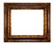 Large, wide, antique, gold frame decorated with beautiful, embossed carving