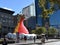 Larger than life lanterns in the shape of Dragon. Chinese zodiac animals at Circular Quay