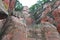 Largest buddha statue in the world in Leshan