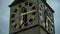 The largest church clock in Europe on the church tower of St. Peter. Zurich, Switzerland.