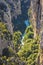 The largest European canyon called Verdon Gorges Europe-France-Provence