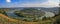 The largest Rhine loop at Boppard, the Boppard Hamm Germany