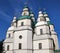 The largest wooden church of Ukraine, Holy Trinity Cathedral in Novomoskovsk