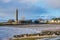 Largs Foreshore and the Pencil Monument Commemorating the Viking Battle of Largs in 1263