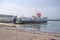 Largs Pier and the Cal-Mac Ferry Loch Riddon