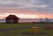 Largs Sunset at Aubery Play Benches and tables