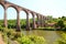 Larpool Viaduct, also known as the Esk Valley Viaduct is a 13 arch brick viaduct built to carry the Scarborough & Whitby Railway