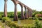 Larpool Viaduct, also known as the Esk Valley Viaduct is a 13 arch brick viaduct built to carry the Scarborough & Whitby Railway