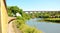 Larpool Viaduct, or Esk Valley Viaduct, over the river Esk, north Yorkshire