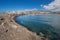 Las Americas coastline in Adeje, Tenerife, Spain.