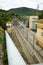 Las Buitreras hydroelectric power station in El Colmenar, Malaga province, Spain