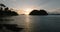 Las Cabanas Beach in El Nido. Palawan, Philippines.