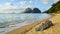 Las Cabanas beach. El Nido, Philippines