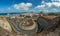 Las Palmas, Gran Canaria - March 08, 2019: View of the largest Canarian port with sailboats and cruises moored in their docks.