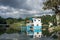 Las terrazas, Cuba. Province of pinar del rio. La terrazas, house reflected in the water