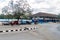 LAS TUNAS, CUBA - JAN 27, 2016: View of a train station in Las Tunas