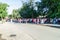 LAS TUNAS, CUBA - JAN 28, 2016: People prepare for a parade celebrating the birthday of Jose Marti, Cuban national hero