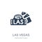 las vegas icon in trendy design style. las vegas icon isolated on white background. las vegas vector icon simple and modern flat