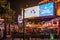 LAS VEGAS - November 11, 2020, view of the Las Vegas Strip, street lit with multi-colored lights, city at night, the world capital