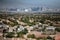 Las Vegas skyline and homes