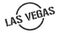 Las Vegas stamp. Las Vegas grunge round isolated sign.