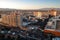 Las Vegas sunset skyline