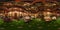 LAS VEGAS, USA - APRIL, 2017: full seamless hdri panorama 360 degrees angle view in interior elite luxury vip casino in green