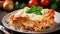 Lasagna sheets, tofu, onions, carrots, zucchini, diced tomatoes, cream and cheese make for the perfect combination of taste and