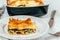 Lasagna Tray Bake With Butternut Squash, Spinach, Ricotta And Mozzarella