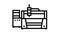 laser apparatus line icon animation