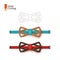 Laser cut bow-tie template for DIY. Vector silhouette for cutting a bow tie on a cnc, lathe made of wood, metal, plastic