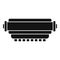 Laser filling cartridge icon simple vector. Eco trash