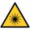 Laser hazard sign