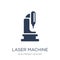 Laser Machine icon. Trendy flat vector Laser Machine icon on whi