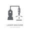 Laser Machine icon. Trendy Laser Machine logo concept on white b