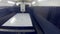 Laser robotic metallcutter operates with metall.