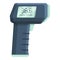 Laser thermometer with numbers icon, cartoon style