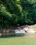 Lasir Waterfall in Lake Kenyir, Terengganu Malaysia