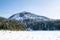 Lassen Peak after a Summer Snow Storm