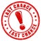 Last chance rubber stamp