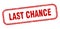 last chance stamp